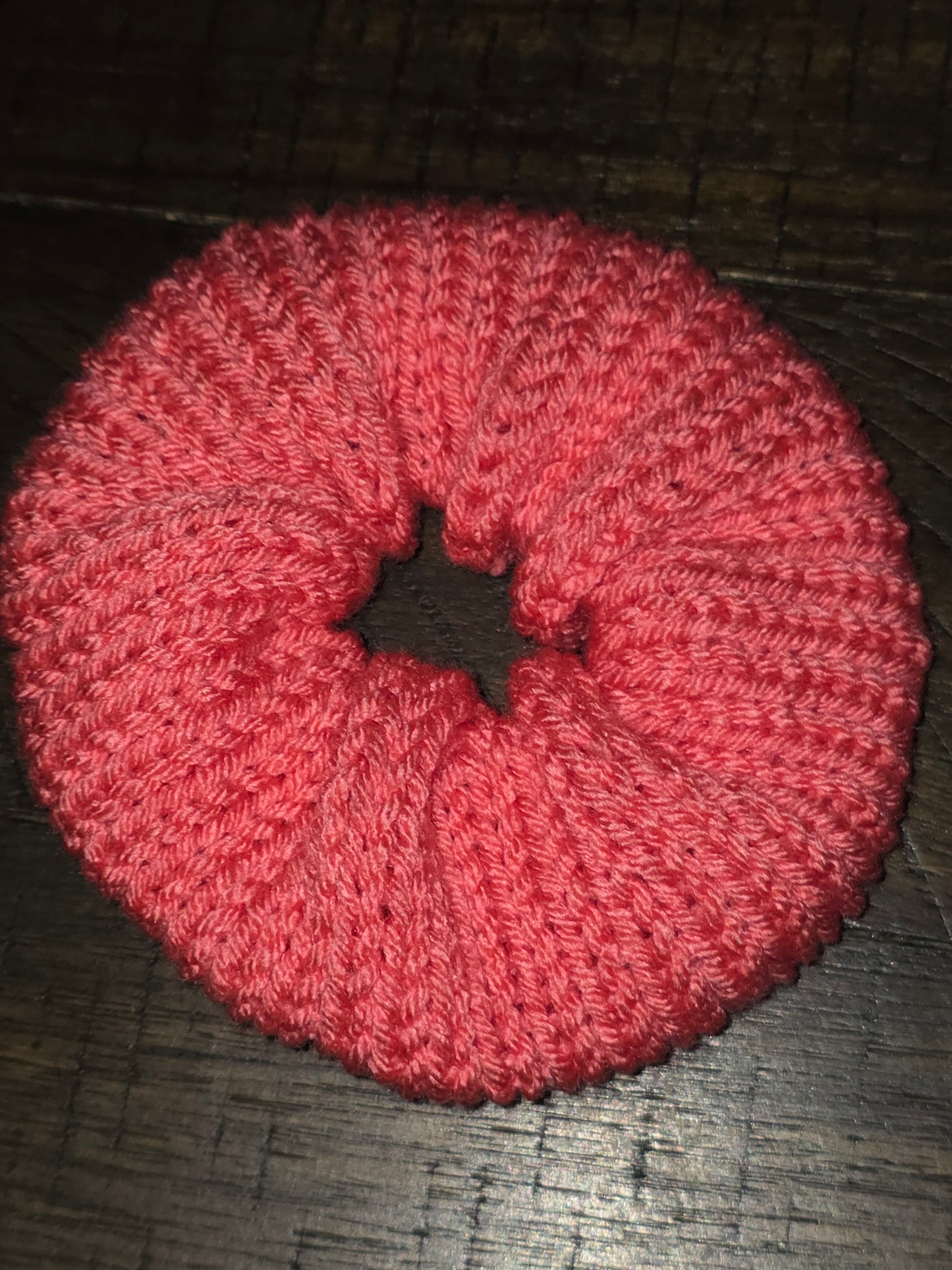 Knit Scrunchie