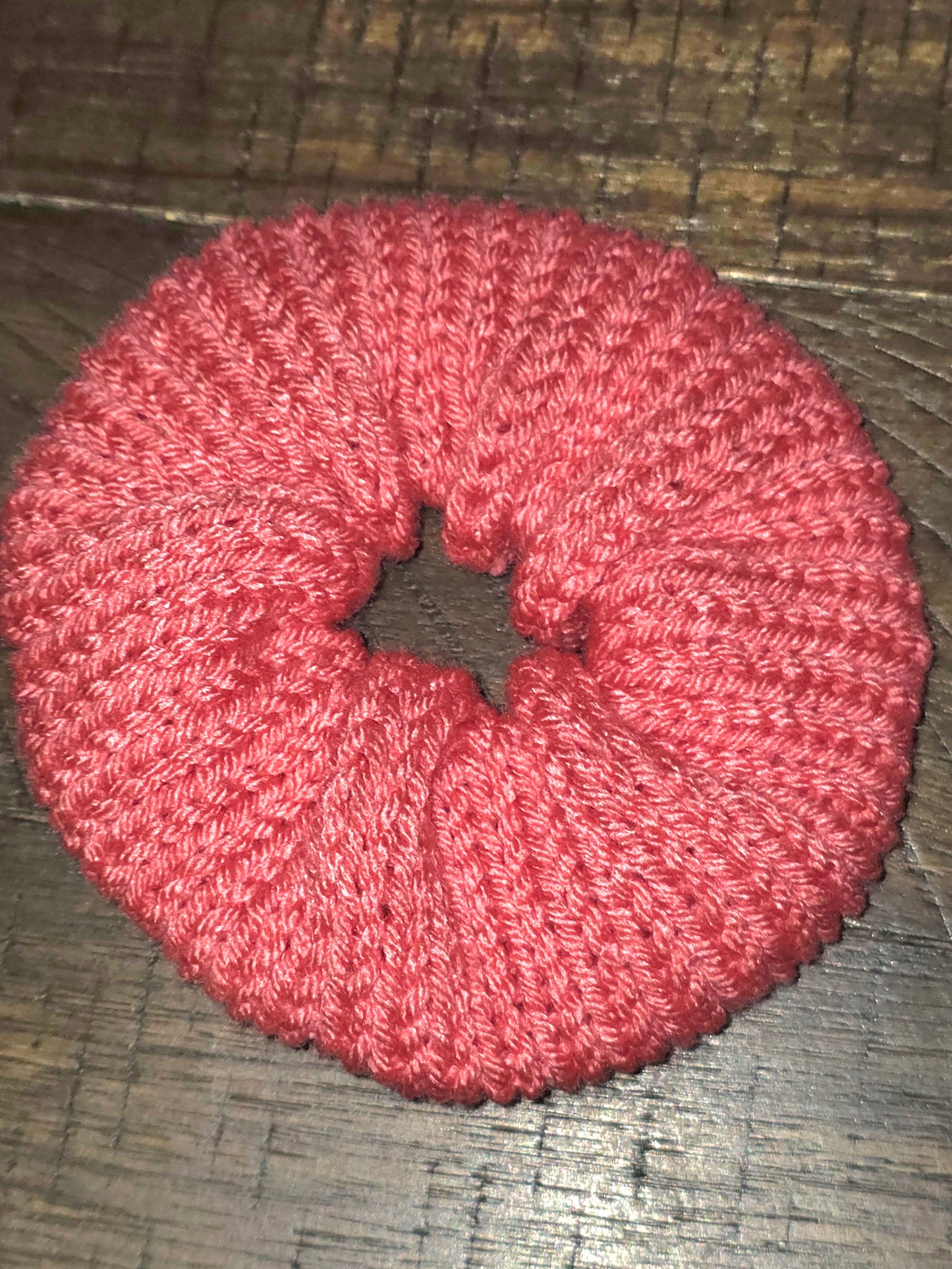 Knit Scrunchie