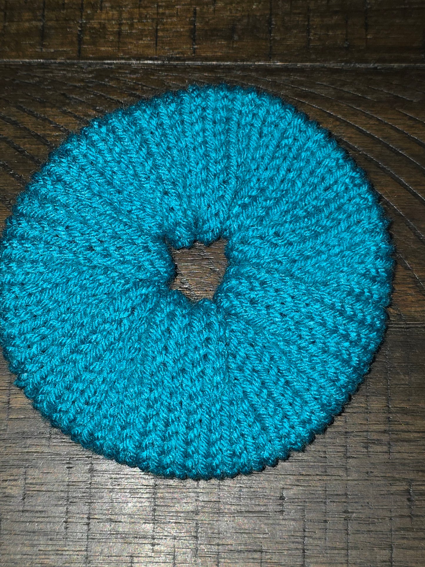 Knit Scrunchie