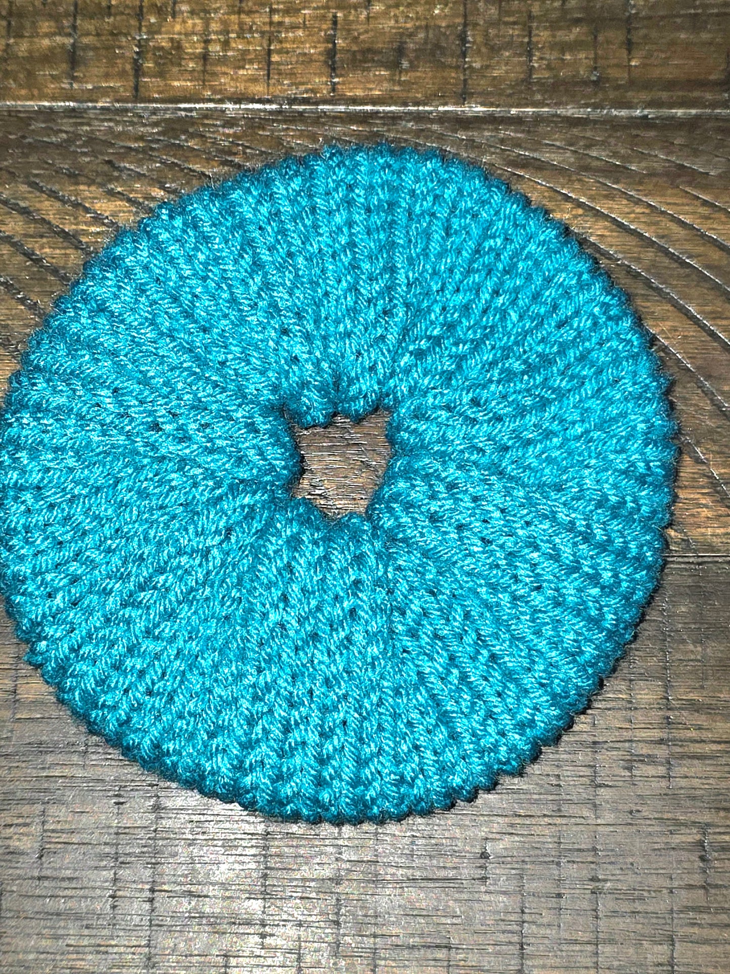 Knit Scrunchie