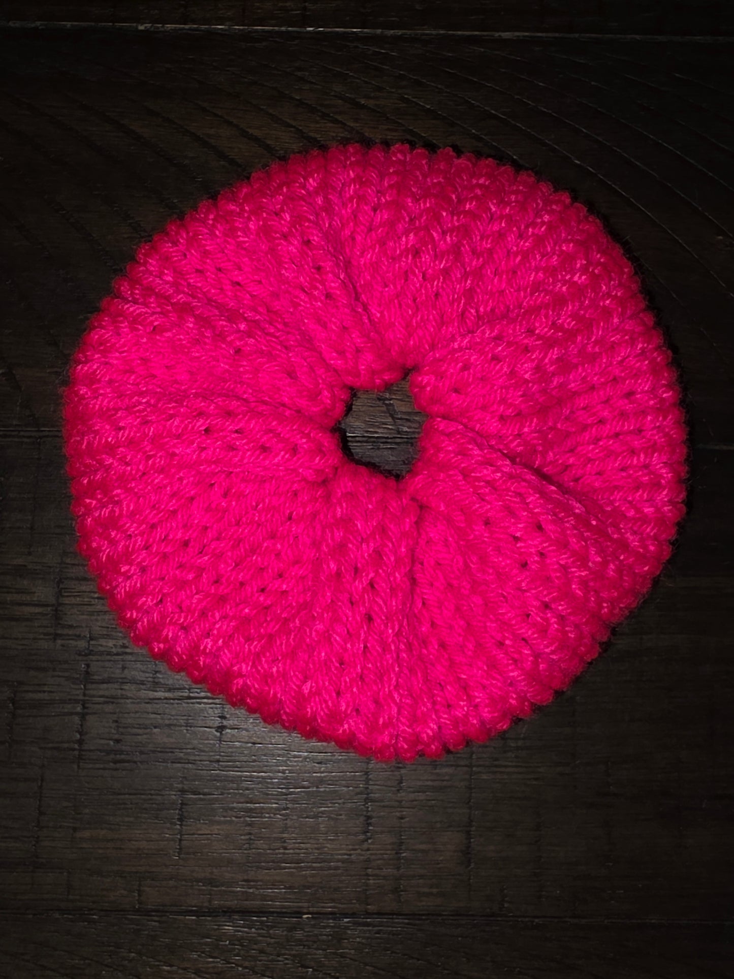 Knit Scrunchie