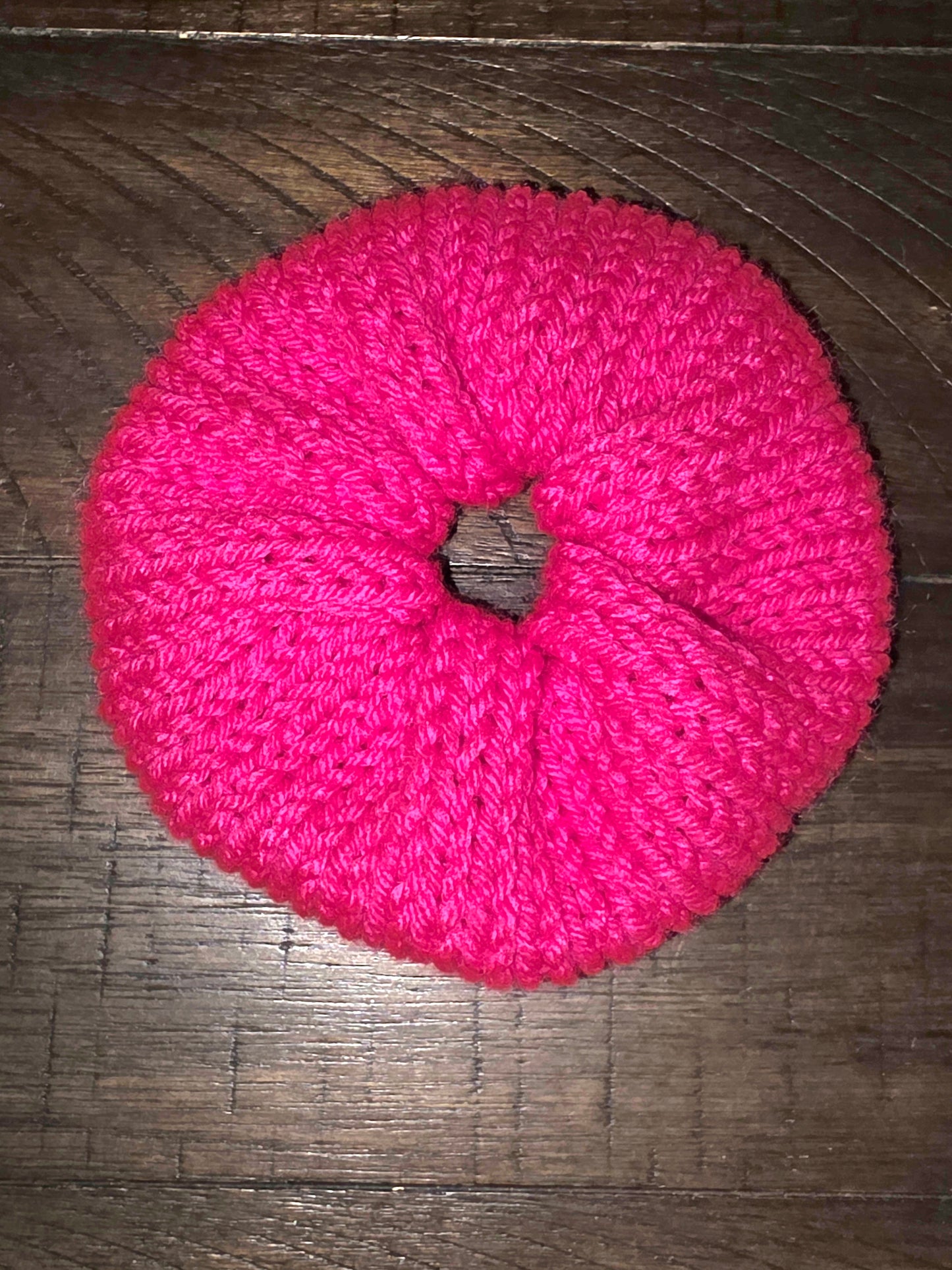 Knit Scrunchie