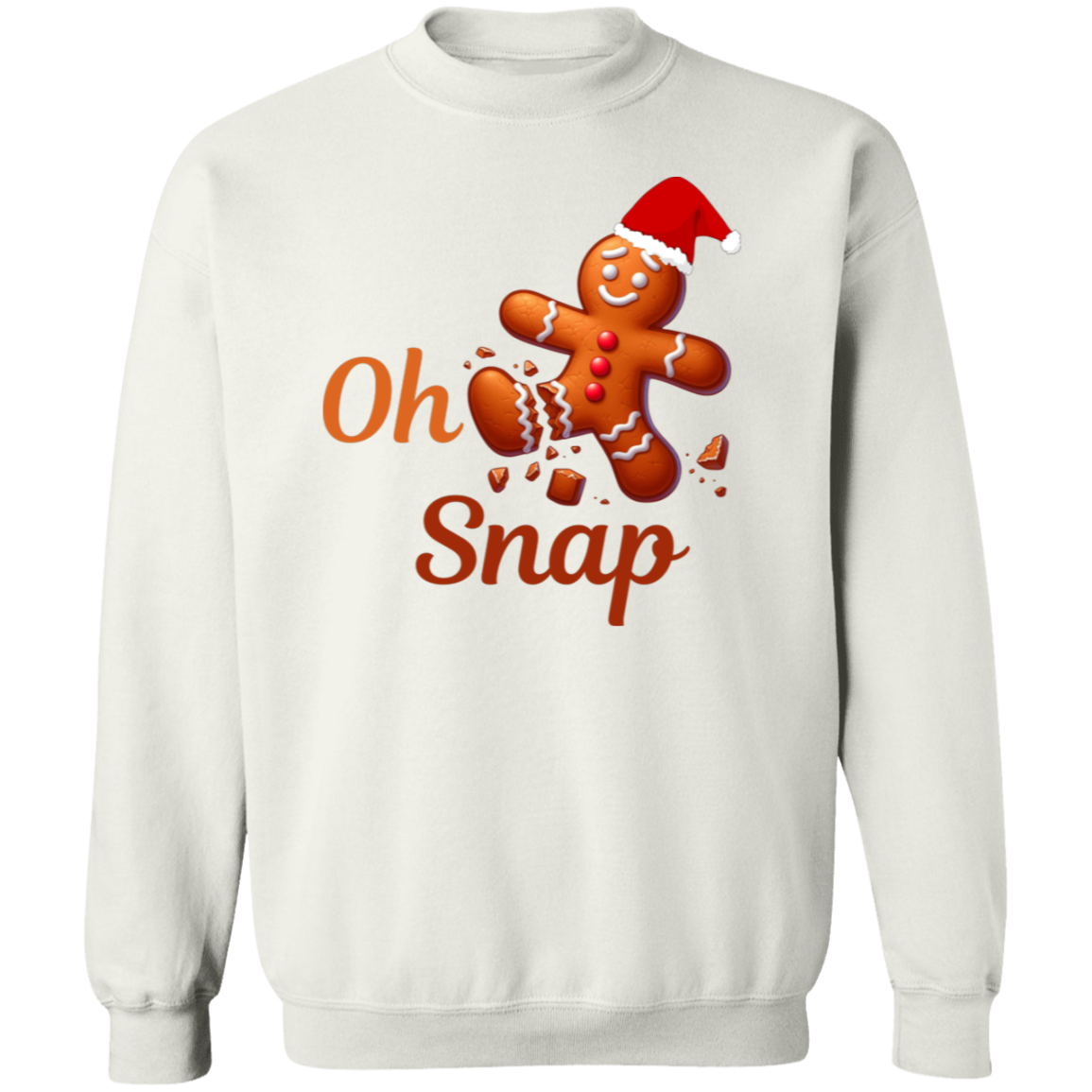 Oh Snap Crewneck Pullover Sweatshirt