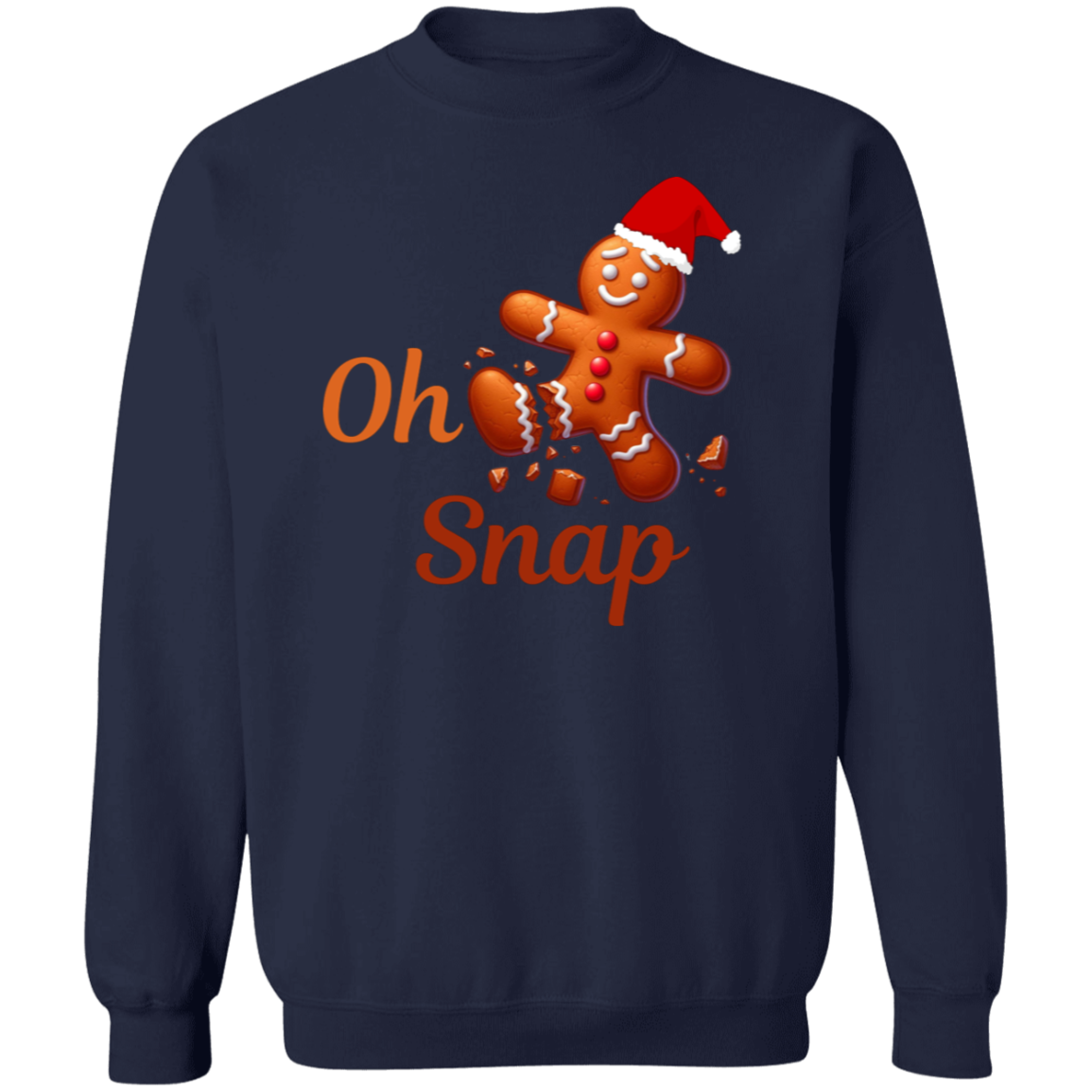 Oh Snap Crewneck Pullover Sweatshirt