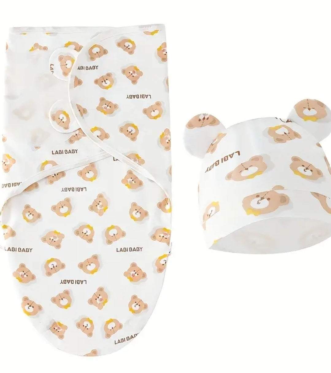 Newborn Swaddle Blanket Set