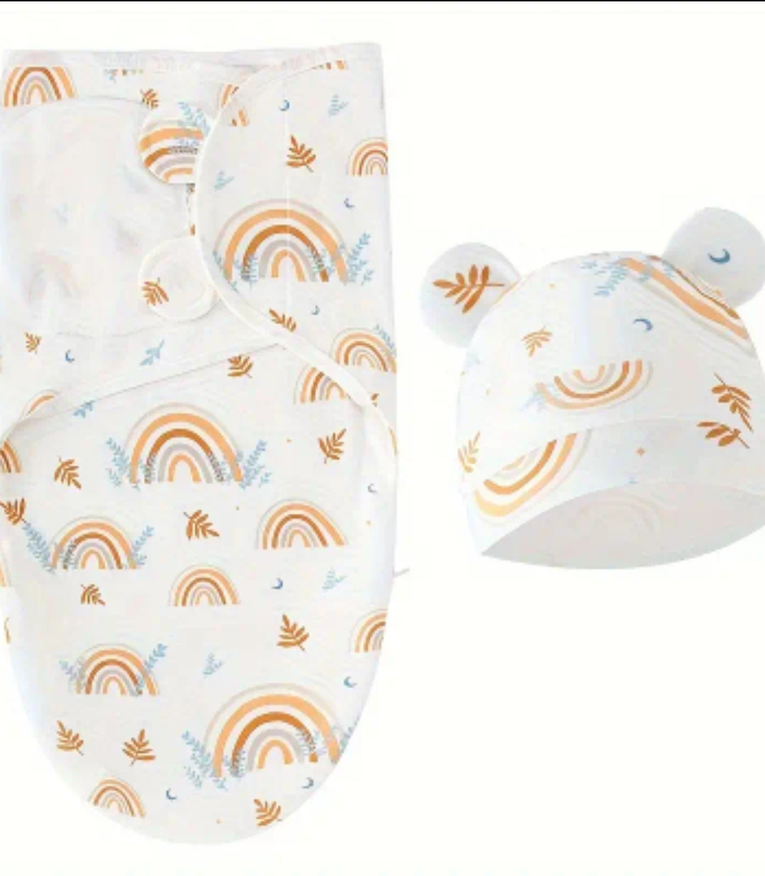 Newborn Swaddle Blanket Set