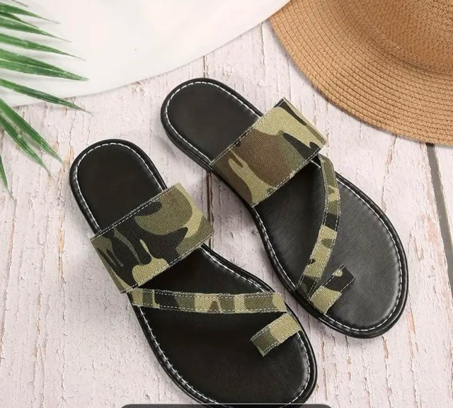 Camo Sandals