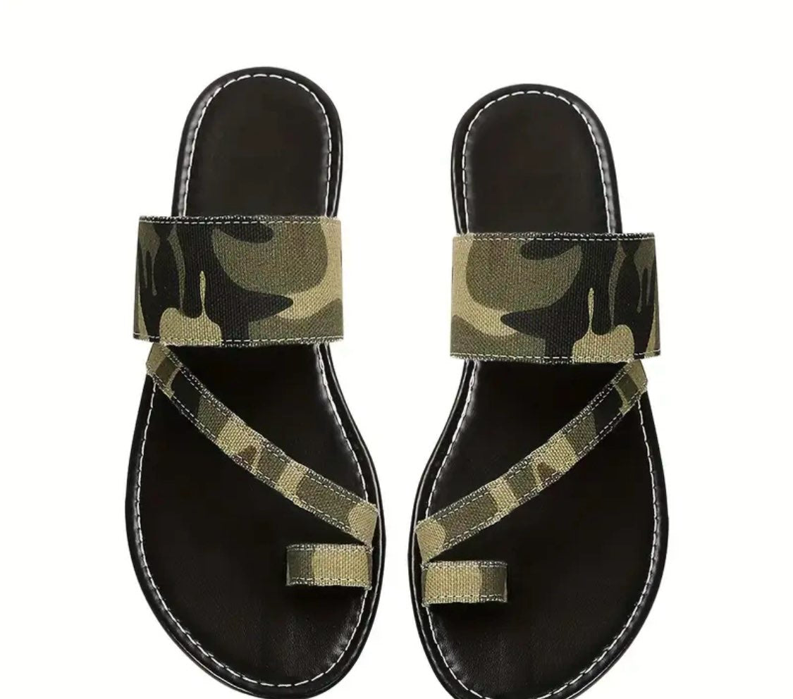 Camo Sandals