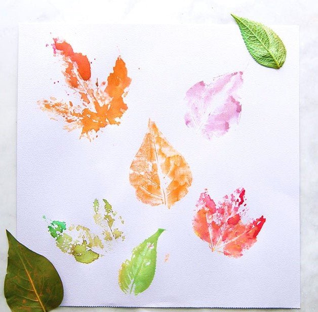 DIY Project: Create Your Own Nature-Inspired Leaf Print Art - Naynie's Treasures