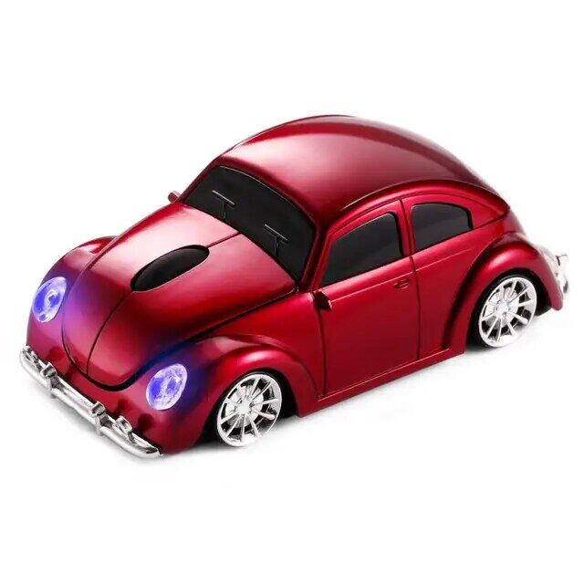 Cartoon Mini Car Wireless Mouse Automotive Mouse