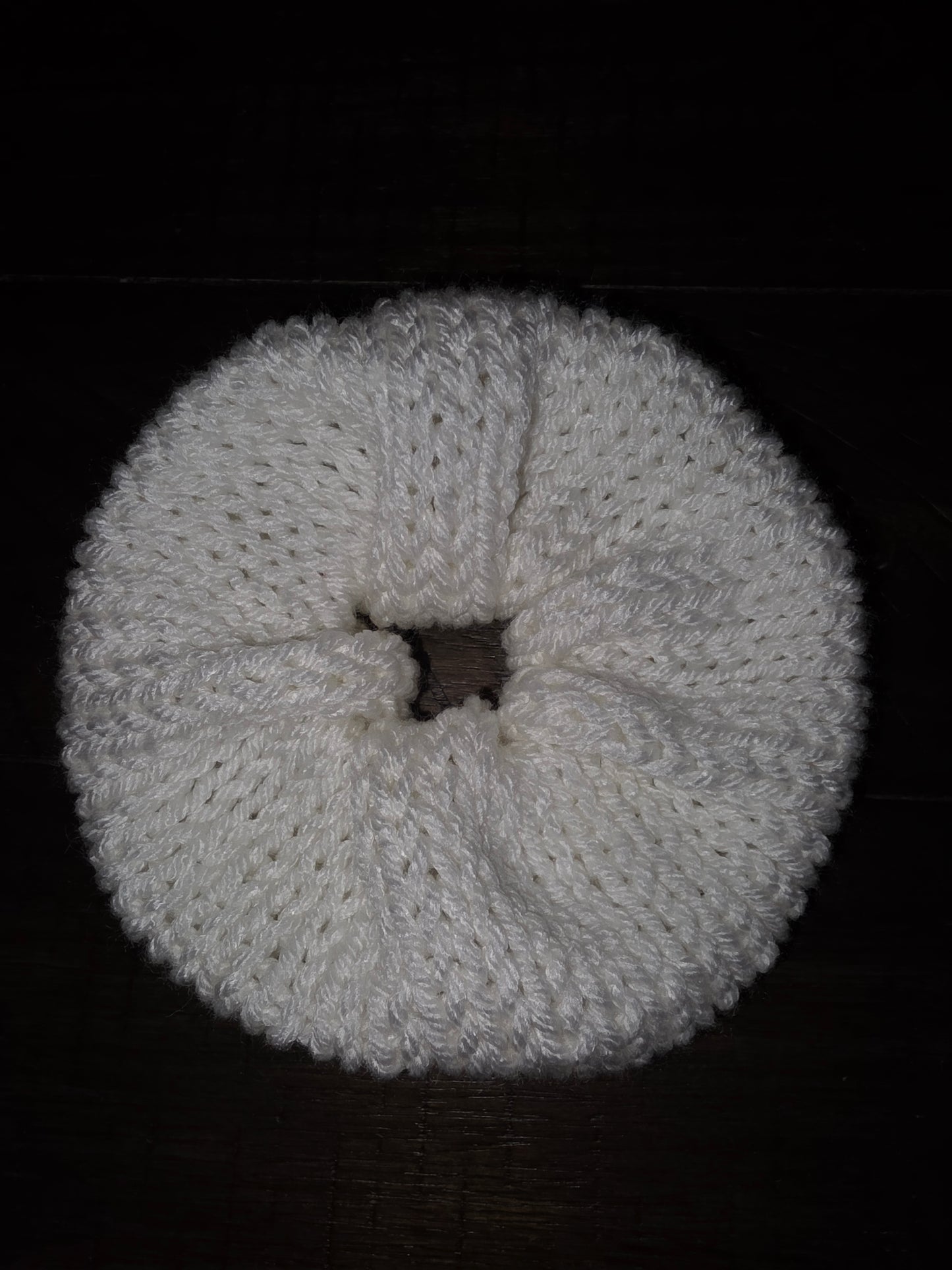 Knit Scrunchie
