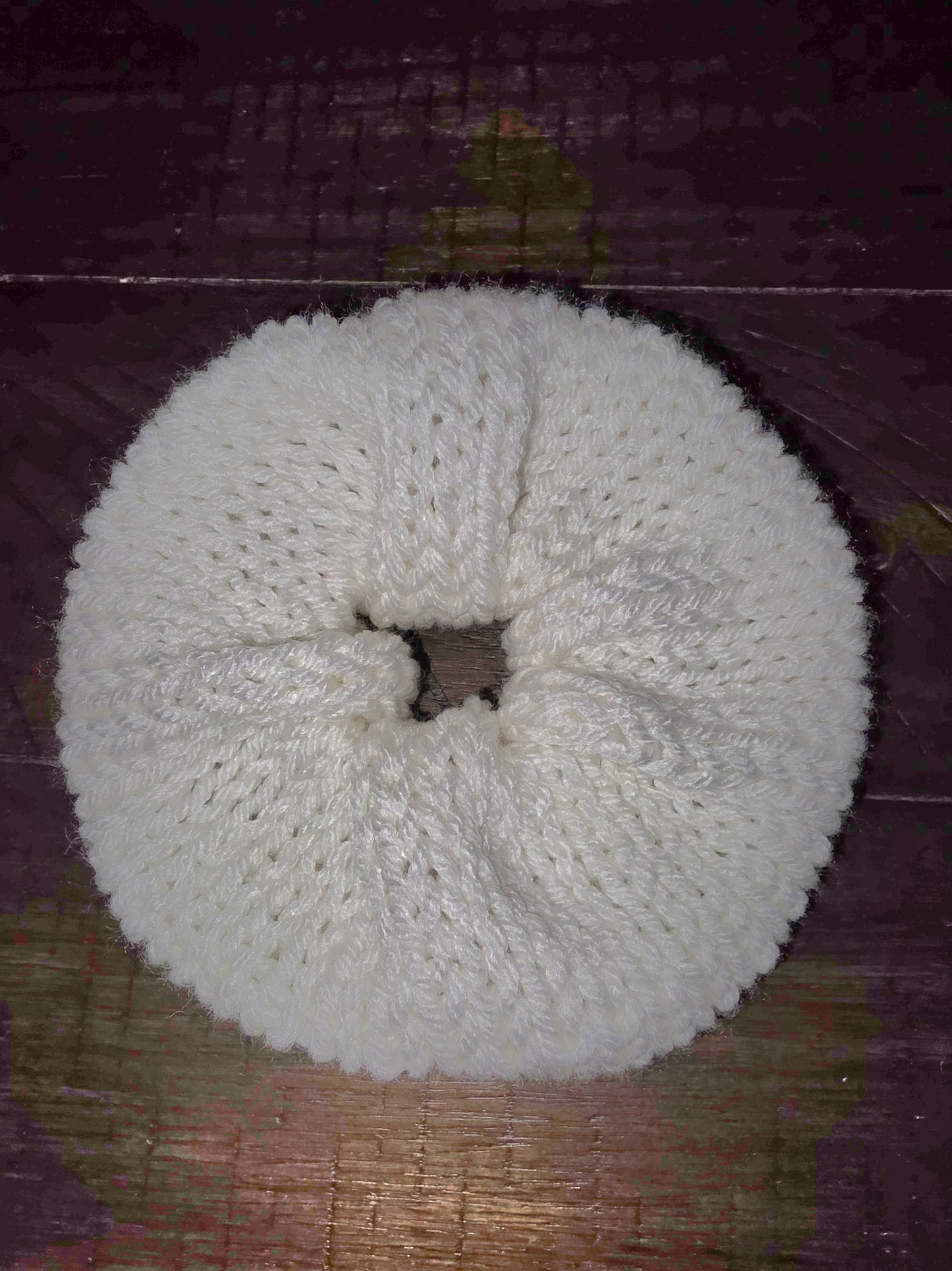 Knit Scrunchie