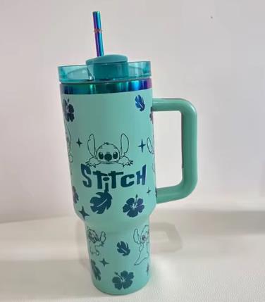 40oz Stanley Stitch Stainless Steel Cup with Lid and Straw