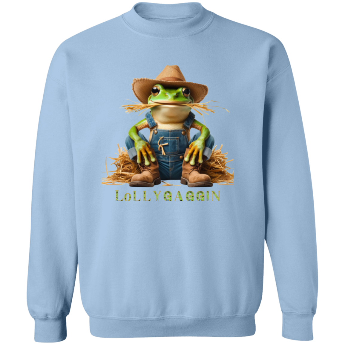 Frog Lollygaggin Pullover Sweatshirt