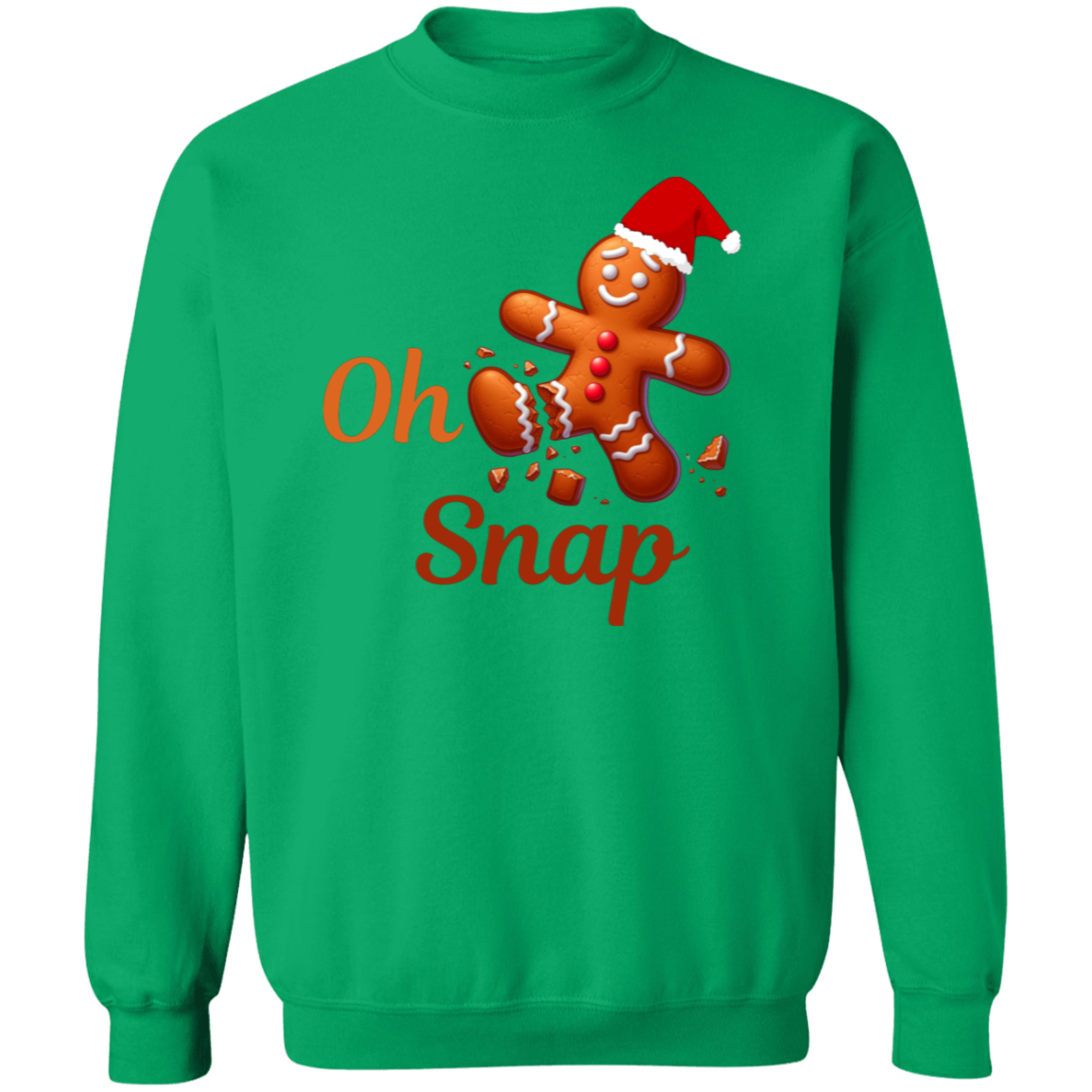 Oh Snap Crewneck Pullover Sweatshirt