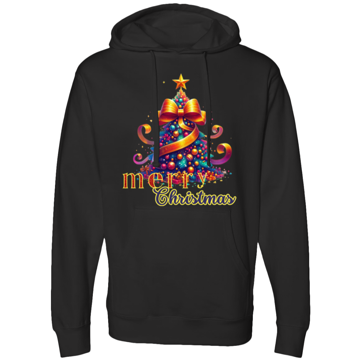 Christmas Tree Hooded Sweatshirt