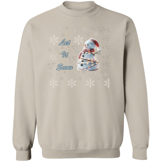 Let It Snow Crewneck Pullover Sweatshirt