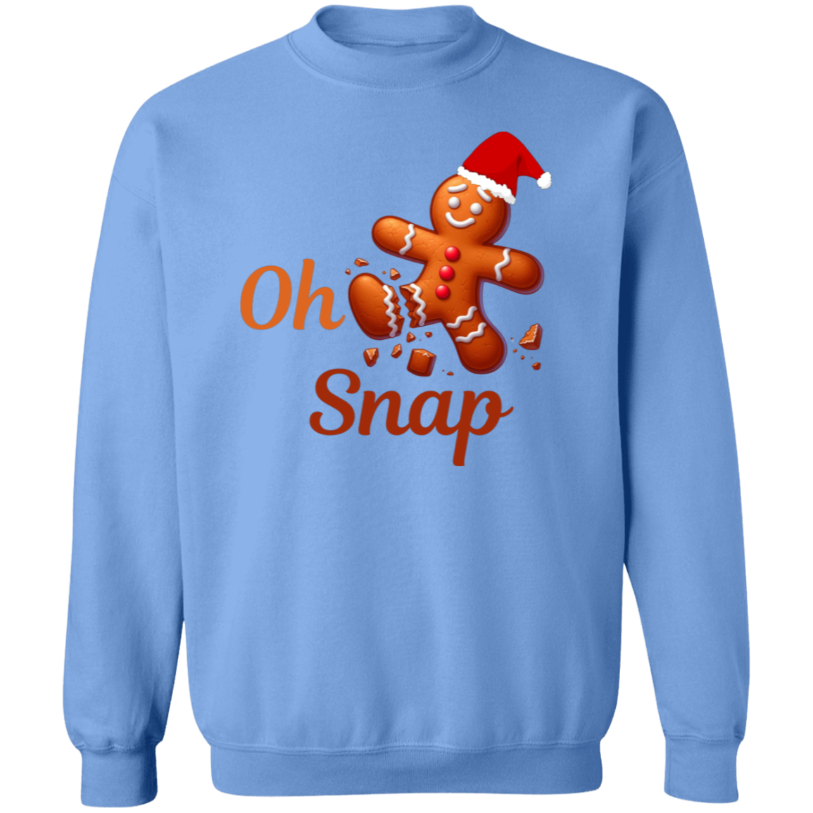 Oh Snap Crewneck Pullover Sweatshirt