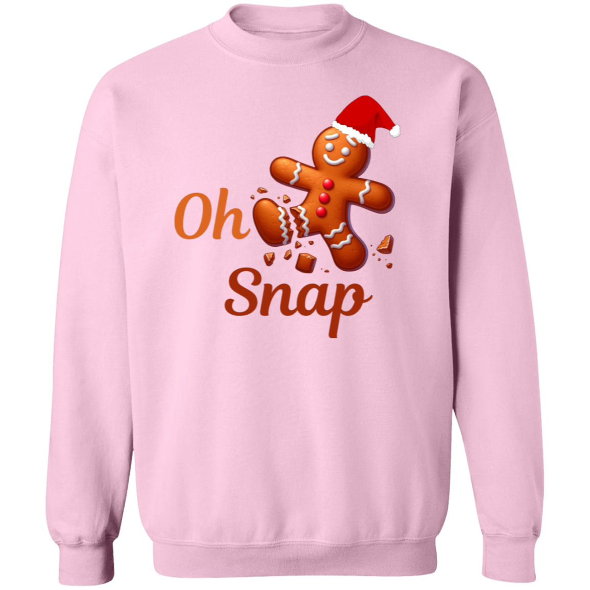 Oh Snap Crewneck Pullover Sweatshirt