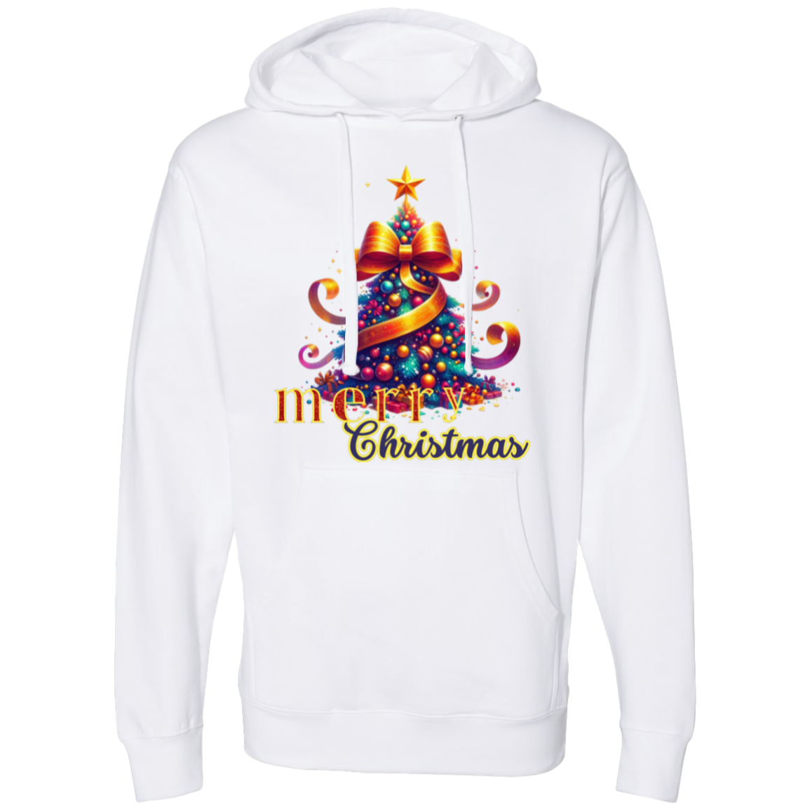 Christmas Tree Hooded Sweatshirt