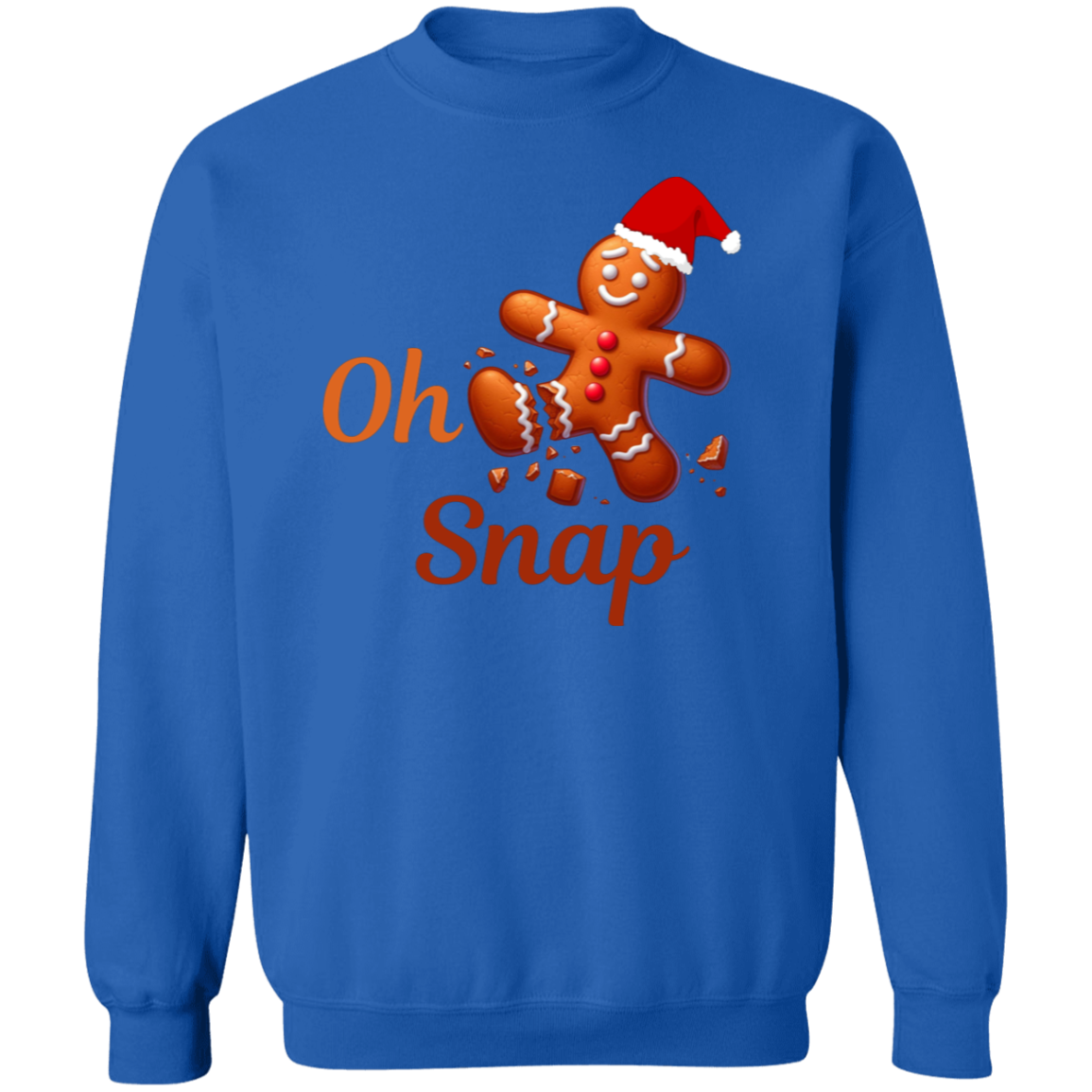 Oh Snap Crewneck Pullover Sweatshirt