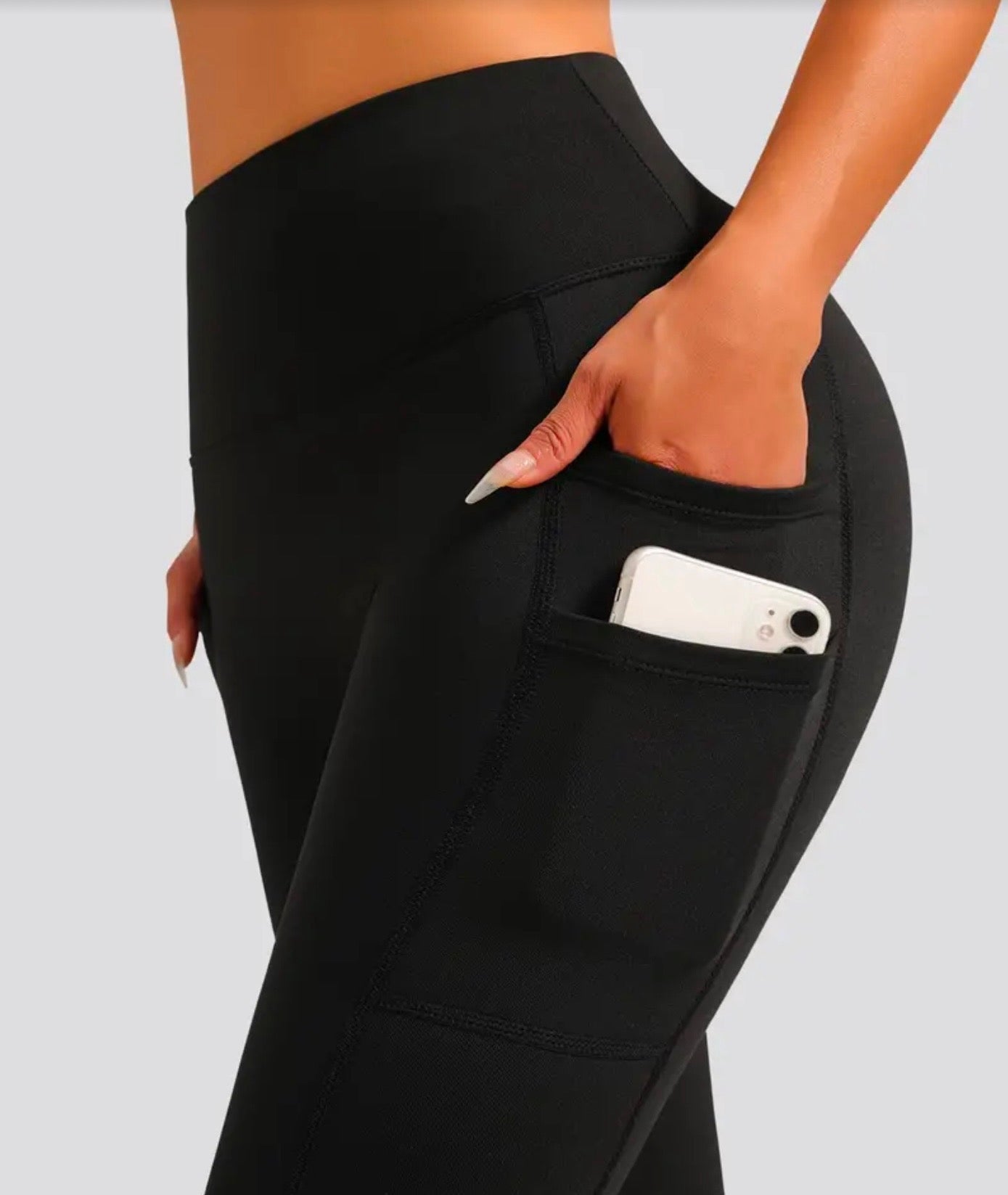 Activewear Power Bundle — Double Pocket Leggings + Memory Foam Slippers (Save $5.99) - Naynie's Treasures