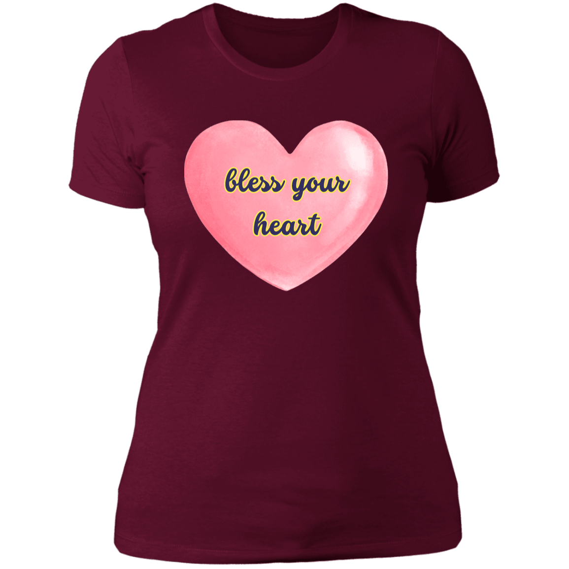 Bless Your Heart Ladies' Boyfriend T-Shirt - Naynie's Treasures