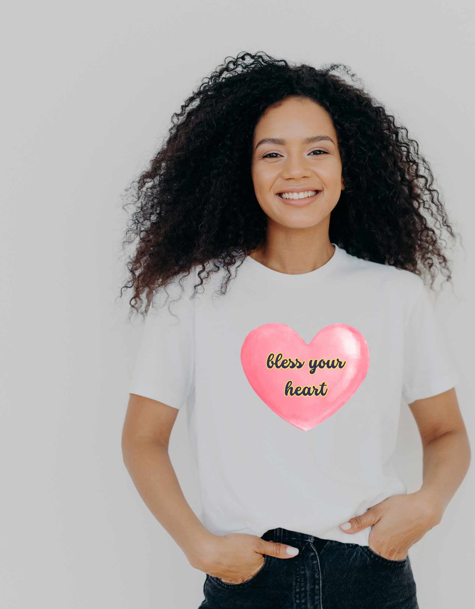 Bless Your Heart Ladies' Boyfriend T-Shirt - Naynie's Treasures