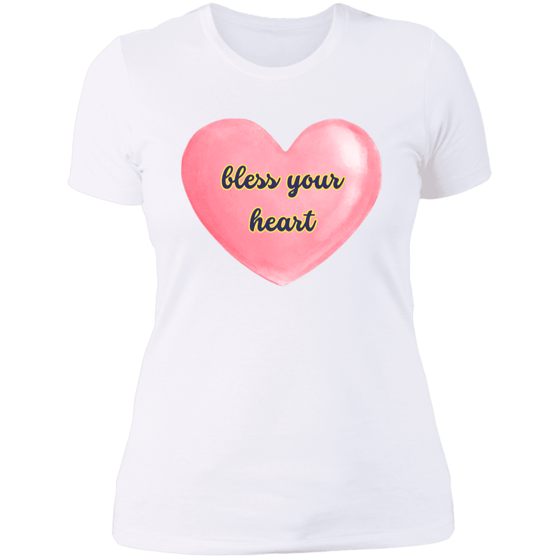 Bless Your Heart Ladies' Boyfriend T-Shirt - Naynie's Treasures