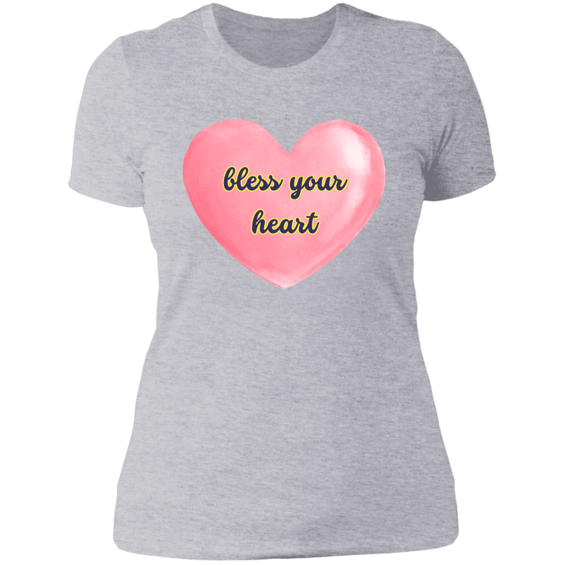 Bless Your Heart Ladies' Boyfriend T-Shirt - Naynie's Treasures