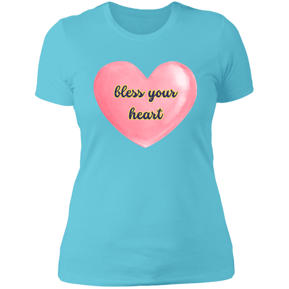 Bless Your Heart Ladies' Boyfriend T-Shirt - Naynie's Treasures