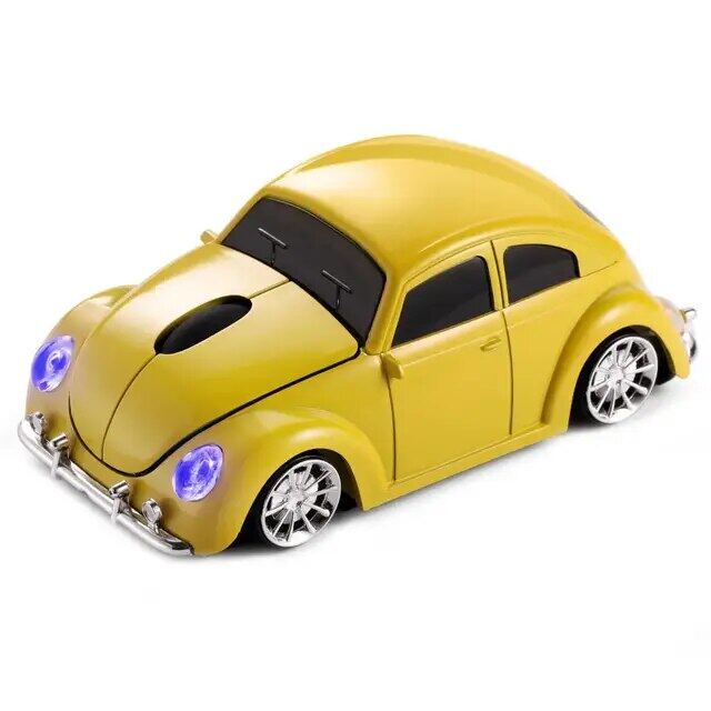 Cartoon Mini Car Wireless Mouse Automotive Mouse