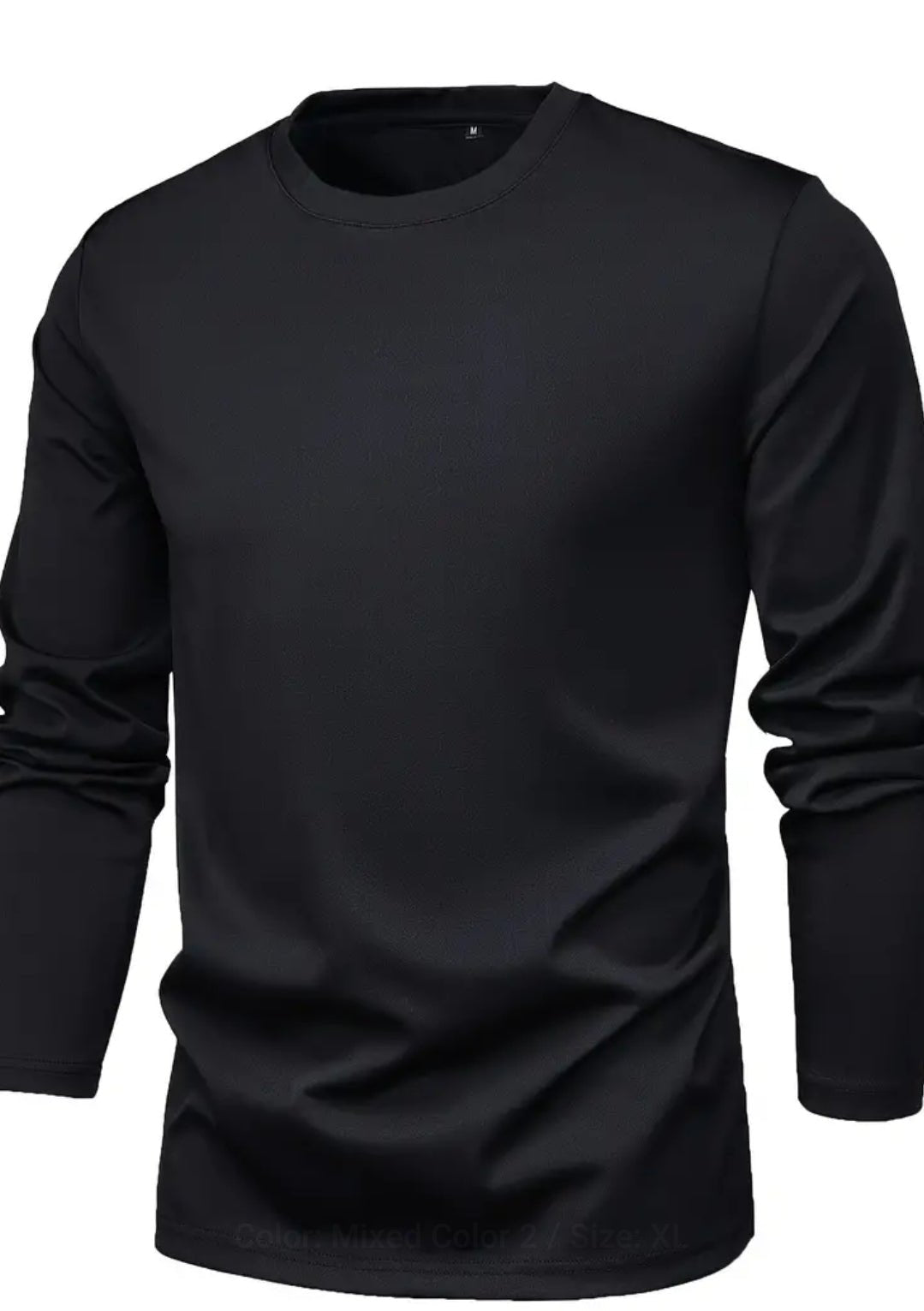 Long Sleeve Crew Neck T-Shirt - Naynie's Treasures
