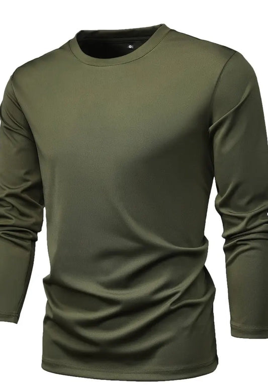 Long Sleeve Crew Neck T-Shirt - Naynie's Treasures