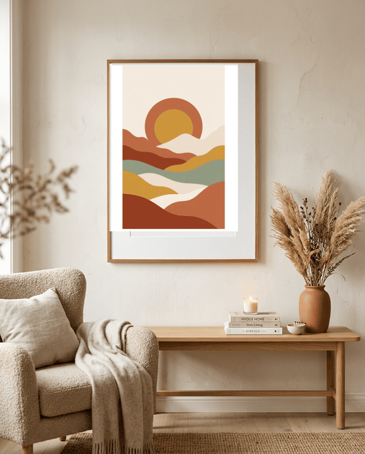 The Cozy Home Art Set — 6 Printable Boho Wall Prints (Instant Download) - Naynie's Treasures